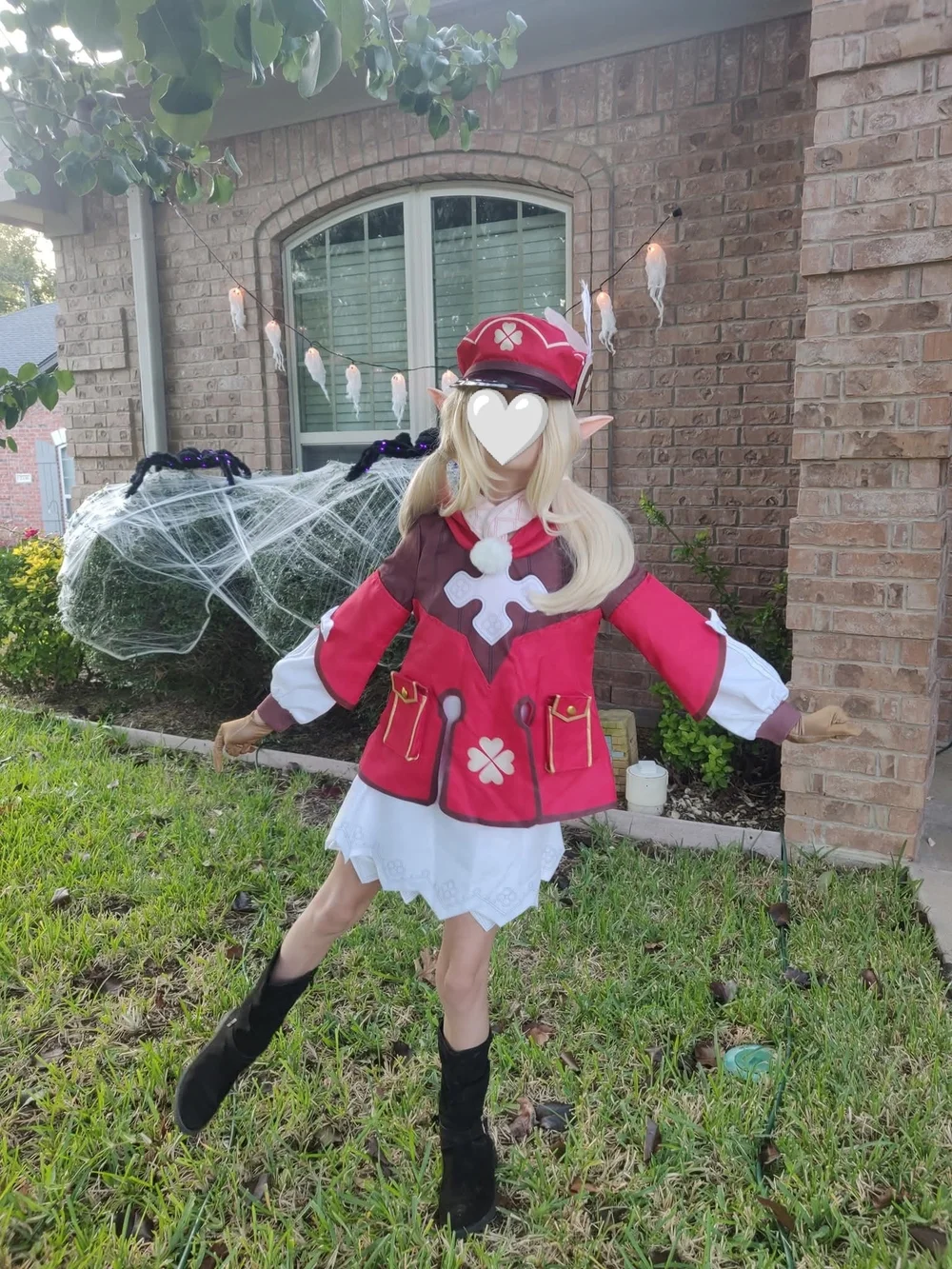 Genshin Impact Klee Halloween Cosplay Costume